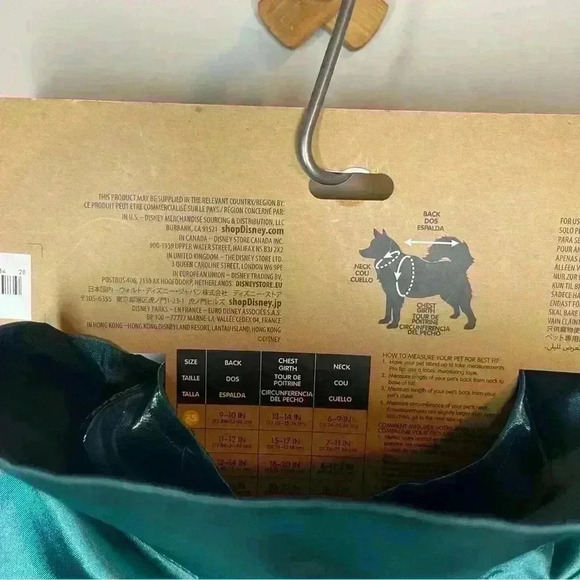 Disney Parks Tails Pet Collection Haunted Mansion Ghost Pet Costume New Small - Picture 7 of 8